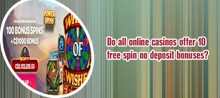 Online casino 10 free spins